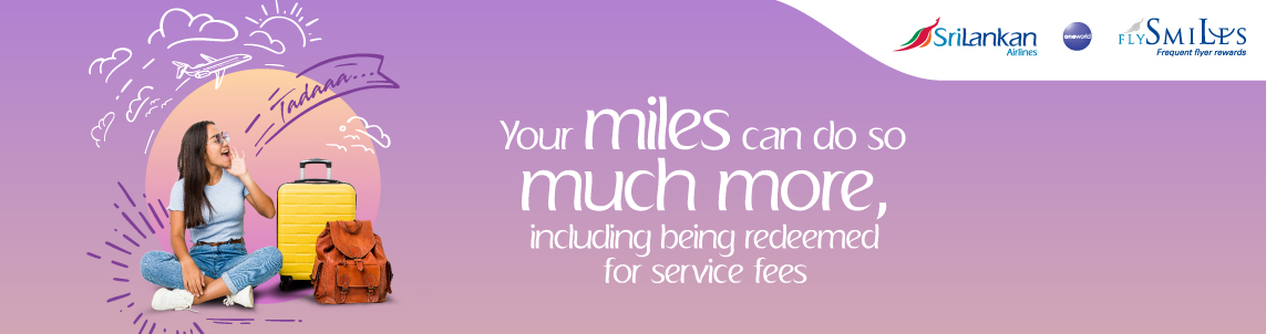 Redeem Miles for Service Fees