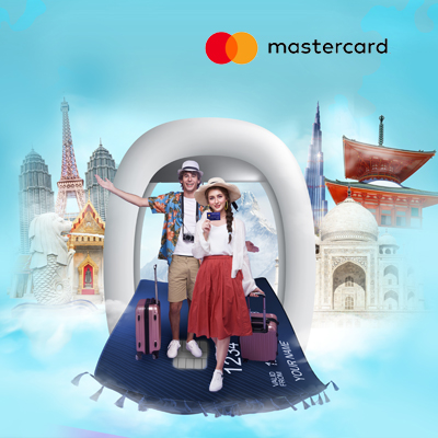 Up to 20% off for Mastercard