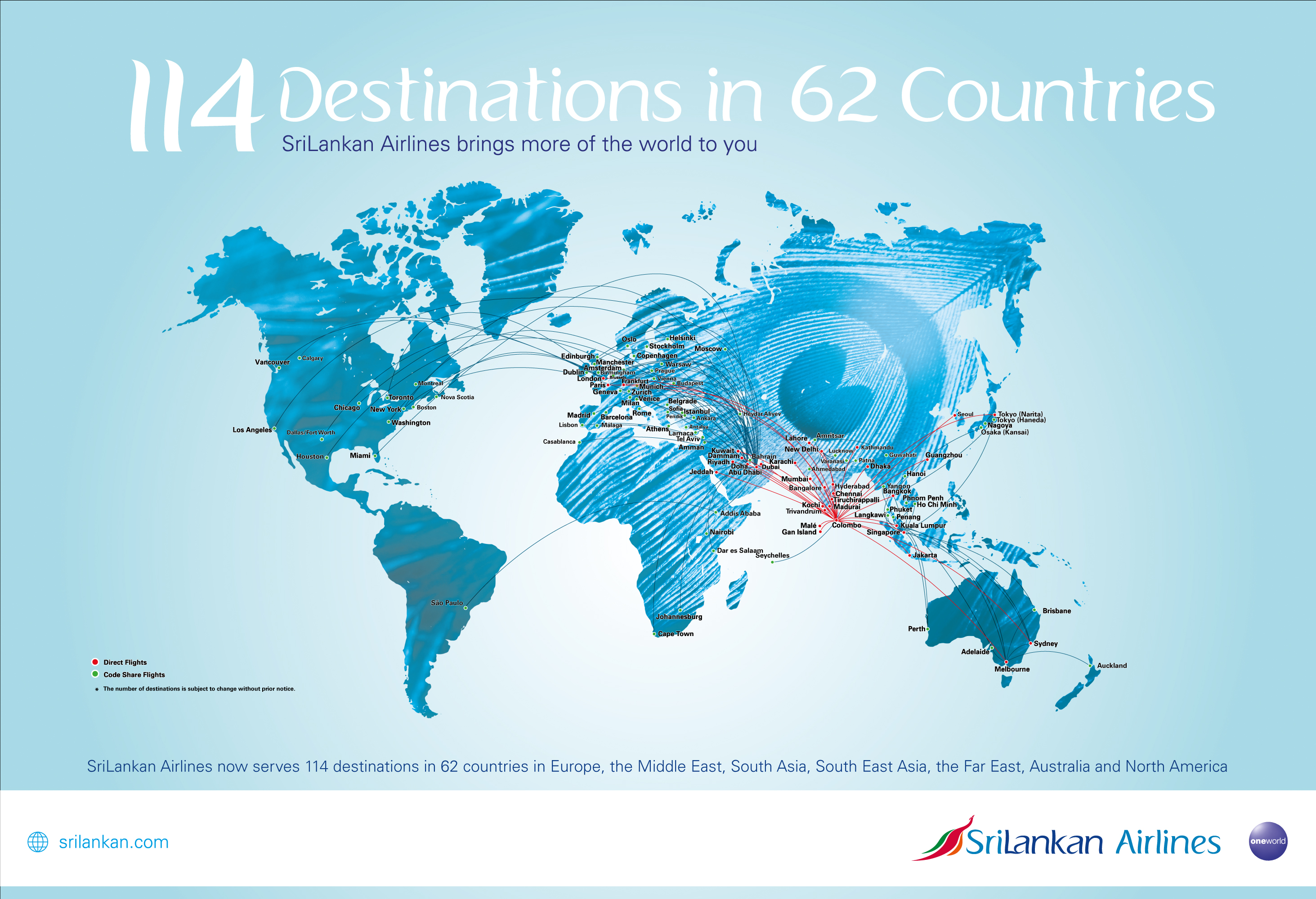 Contact SriLankan Airlines