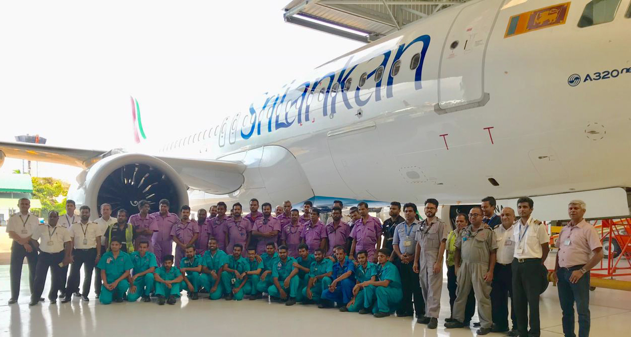 SriLankan Engineering successfully completes first C-check on A320neo aircraft