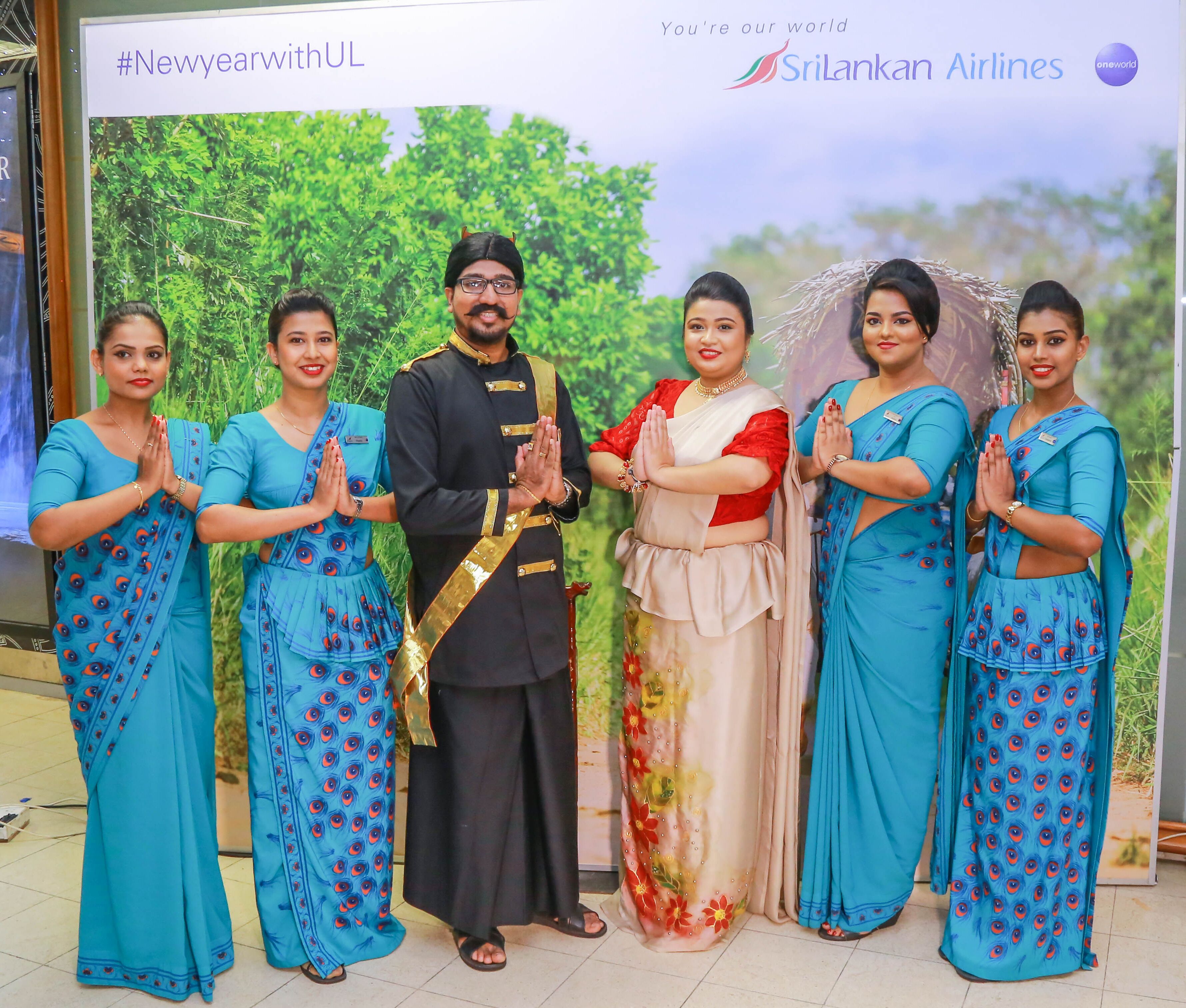 SriLankan Airlines celebrates Sinhala and Tamil New Year at Bandaranaike International Airport and on board