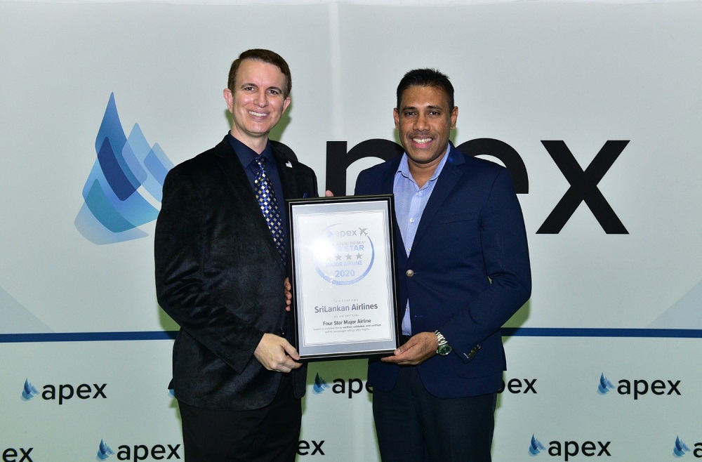SriLankan Airlines wins Future Travel Experience award