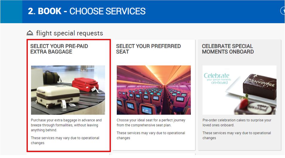 excess baggage srilankan airlines